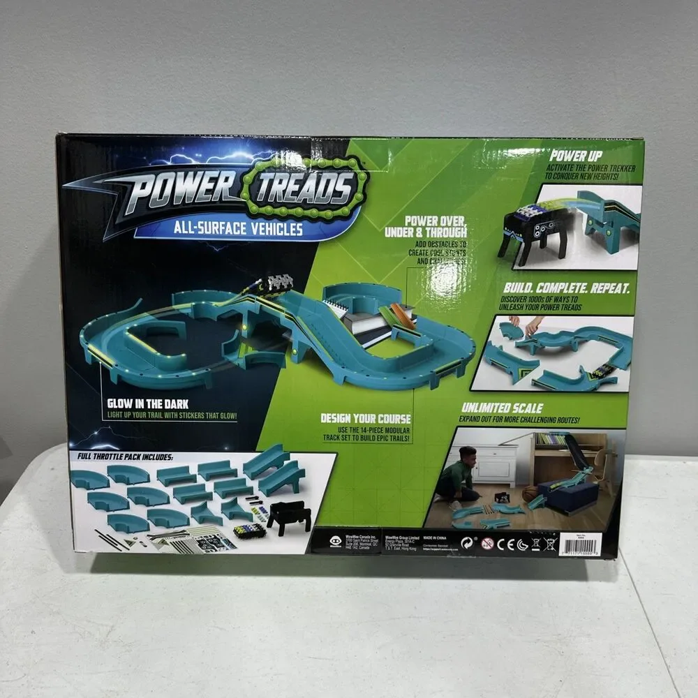 All-Surface Toy Vehicles Full Throttle Pack 40+ Pcs w/ Glow-in-The Dark Treads